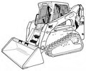 Thumbnail Bobcat T300 Compact Track Loader Service Repair Manual Download(S/N A5GU11001 - A5GU19999 A5GV11001 - A5GV19999)