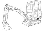 Thumbnail Bobcat 321-323 Compact Excavator Service Repair Manual Download