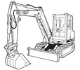 Thumbnail Bobcat X 337 341 Compact Excavator Service Repair Manual Download(S/N 515411001 & Above 230611001 & Above)