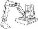 Thumbnail Bobcat E42 Compact Excavator Service Repair Manual Download(S/N AG3411001 & Above AHHB11001 & Above)