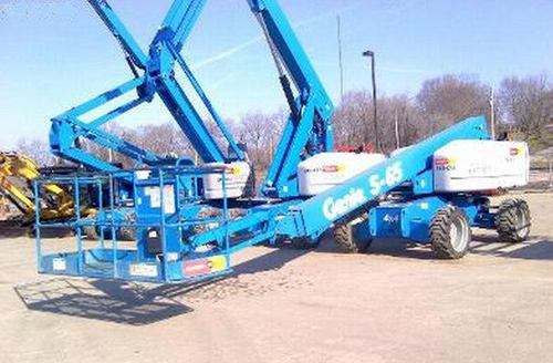 Product picture Genie S60 S65 Telescopic boom lift Service Repair Manual