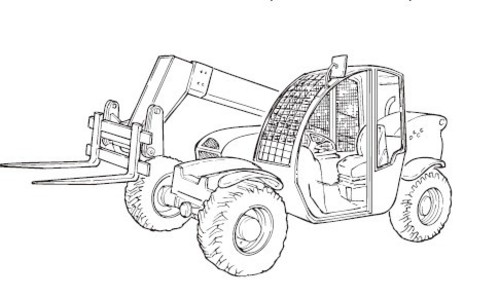 Product picture Genie GTH 66-22 66-22S Telehandler Workshop Manual