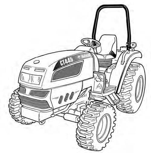 Product picture CT440, CT445, CT450 Compact Tractor Service Repair Manual Download