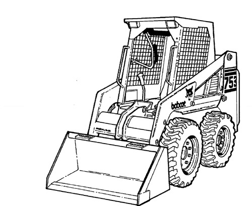 Product picture Bobcat 753 Loader Service Repair Manual Download