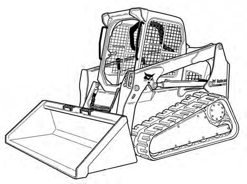 Product picture Bobcat T750 Compact Track Loader Service Repair Manual Download(S/N ANKA11001 & Above)