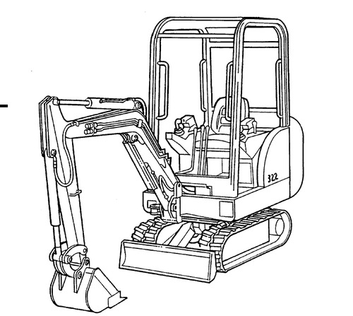 Product picture Bobcat 320 322 G Series Excavator Service Repair Manual Download(S/N 223911001 & Above 224011001 & Above)