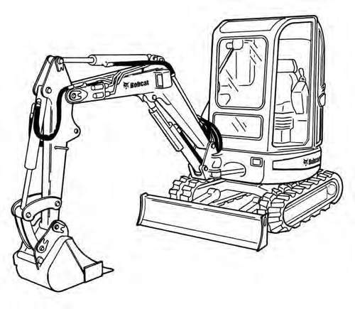 Product picture Bobcat 430 Compact Excavator Service Repair Manual Download(S/N 562511001 & Above ...)