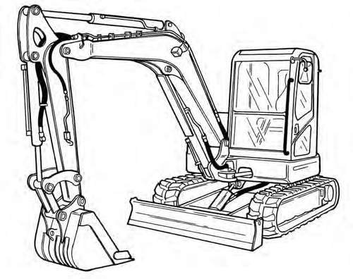Product picture Bobcat E85 Excavator Service Repair Manual Download(S/N B34T11001 & Above B34S11001 & Above)