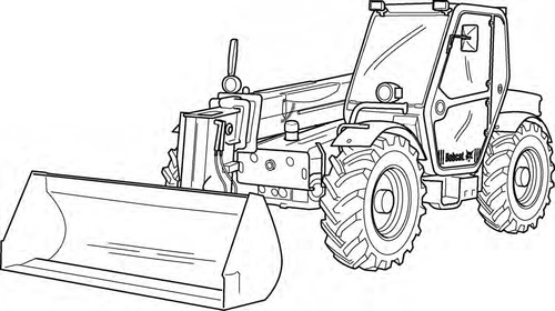 Product picture Bobcat T35100 T35100L T35100SL T35120L T35120SL Telescopic Handler Service Repair Manual 