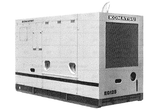 Product picture KOMATSU EG Series I Engine Generator Shop Manual